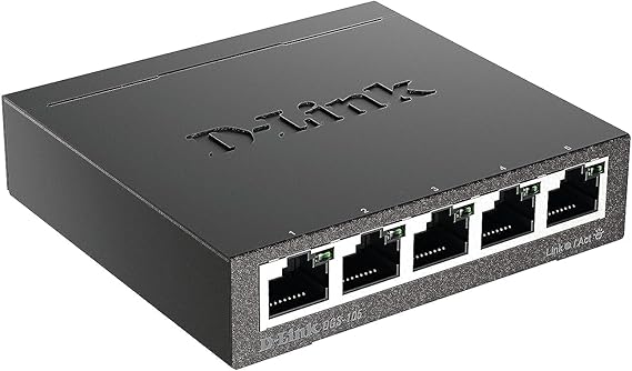 D-Link 5 Port Gigabit Unmanaged Desktop Switch DGS 105 - eBuy UAE